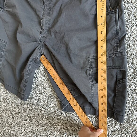 Carhartt Mens Sz 44 Relaxed Fit Cargo Shorts Gray With Multiple Pockets - Picture 9 of 10